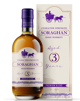 Soraghan 3 years old Blended Irish Whiskey 40%